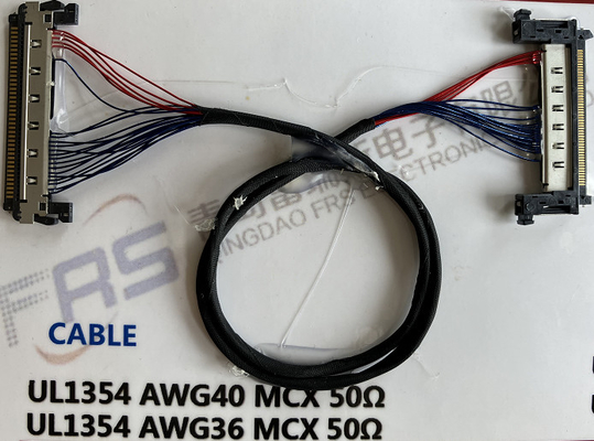 0,3 mm wiązka przewodów LVDS 30AWG 20-pinowy kabel ekran laptopa