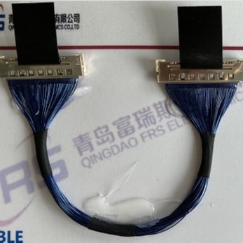 50-pinowy kabel koncentryczny Awg36 Micro 0,5 mm LVDS TV