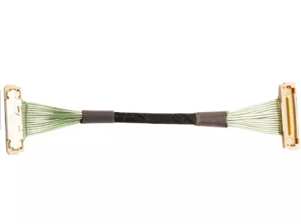 42awg Wiązka przewodów LVDS Kabel 0,4 mm 20,3 mm 51-pinowy EDP