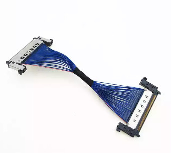 AWG44 Zespoły kabli mikrokoncentrycznych 0,5 mm, zespół kabli LVDS 170 mm