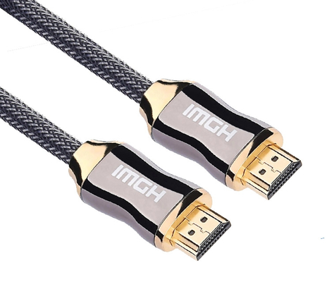 Kabel nylonowy w oplocie 2.0v 4k 60hz Hdmi, kabel Hdmi 3d 4k Hdr