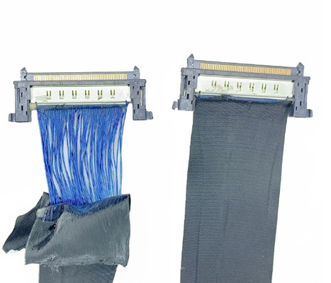 Zespół kabla JAE 0,25 mm 500 mm 51 pinów LVDS Micro Coaxial