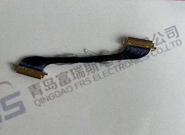 30-pinowy 50-pinowy zespół wiązki elektrycznej 0,4 mm LVDS 40-pinowy kabel Ultra cienka czarna kurtka