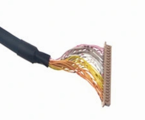 40p Wiązka przewodów LVDS 50mm 30awg Przyczepa samochodowa Pojedynczy kabel z podwójną osłoną
