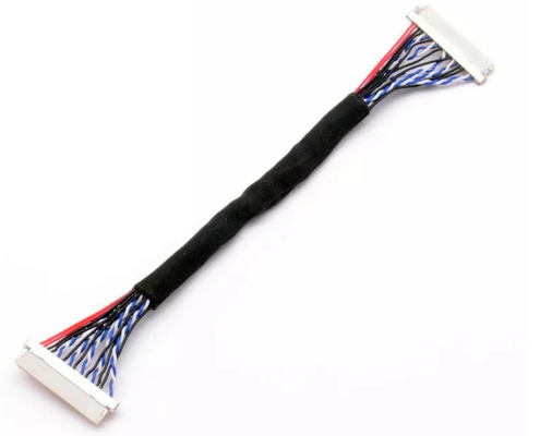 Wiązka przewodów telewizyjnych LVDS Czarna, wiązka przewodów radiowych 220 mm Fot High Definition TV