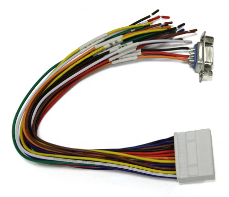 Lvds 430mm Wiązka robota z pojedynczą osłoną Moc zespołu kabla do sterowania przemysłowego