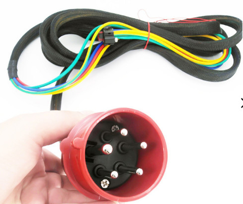 Wiązka przewodów robota 430 mm Lvds Zespół kabla zasilającego Molex