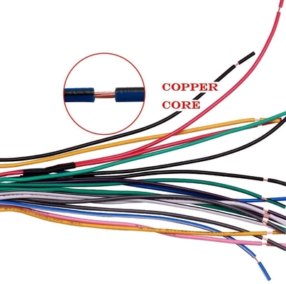 18AWG 4 Głośnik 16-stykowe złącze samochodowe stereo Wiązka przewodów elektrycznych