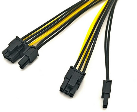 8-pinowa wiązka przewodów zasilających Żeński kabel osłonowy PA66 260 mm do samochodów