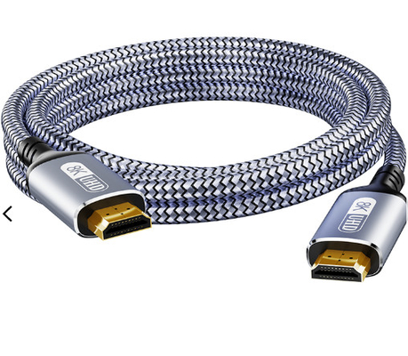 24-30AWG Kabel HDMI Pozłacany do monitora do gier PS5