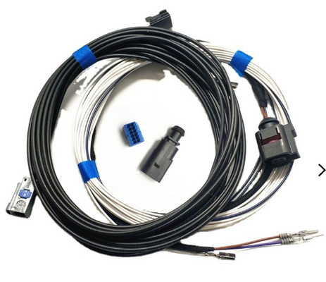 Przewód kablowy 12V 180mm do podwójnego ekranowania kamery Cctv